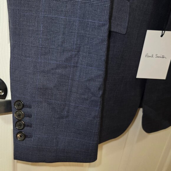 Paul Smith Italian Made 2 Button Single-Breasted Gents Pinstripe Suit - Picture 4 of 16